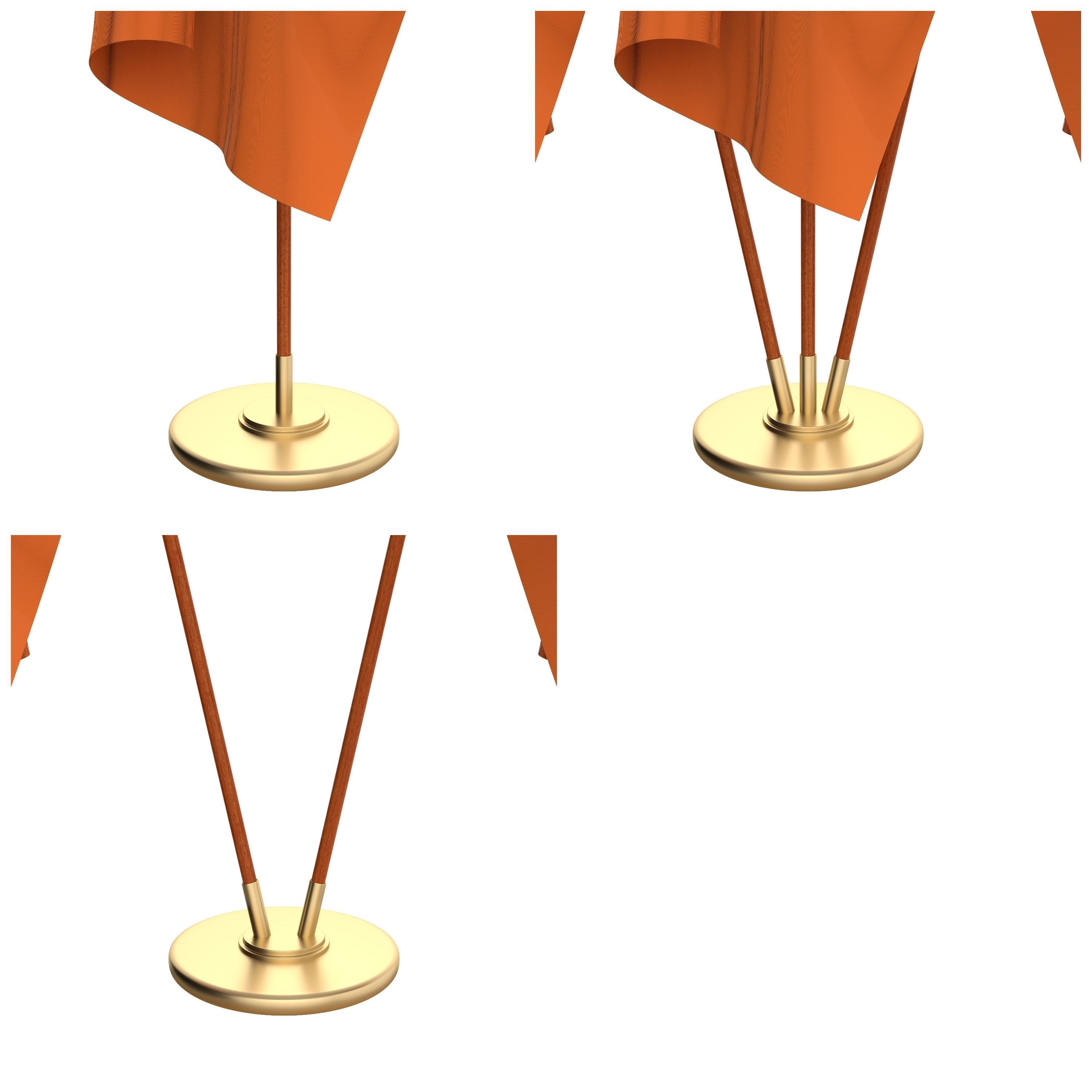 Ireland Flag Pack 3D model_2