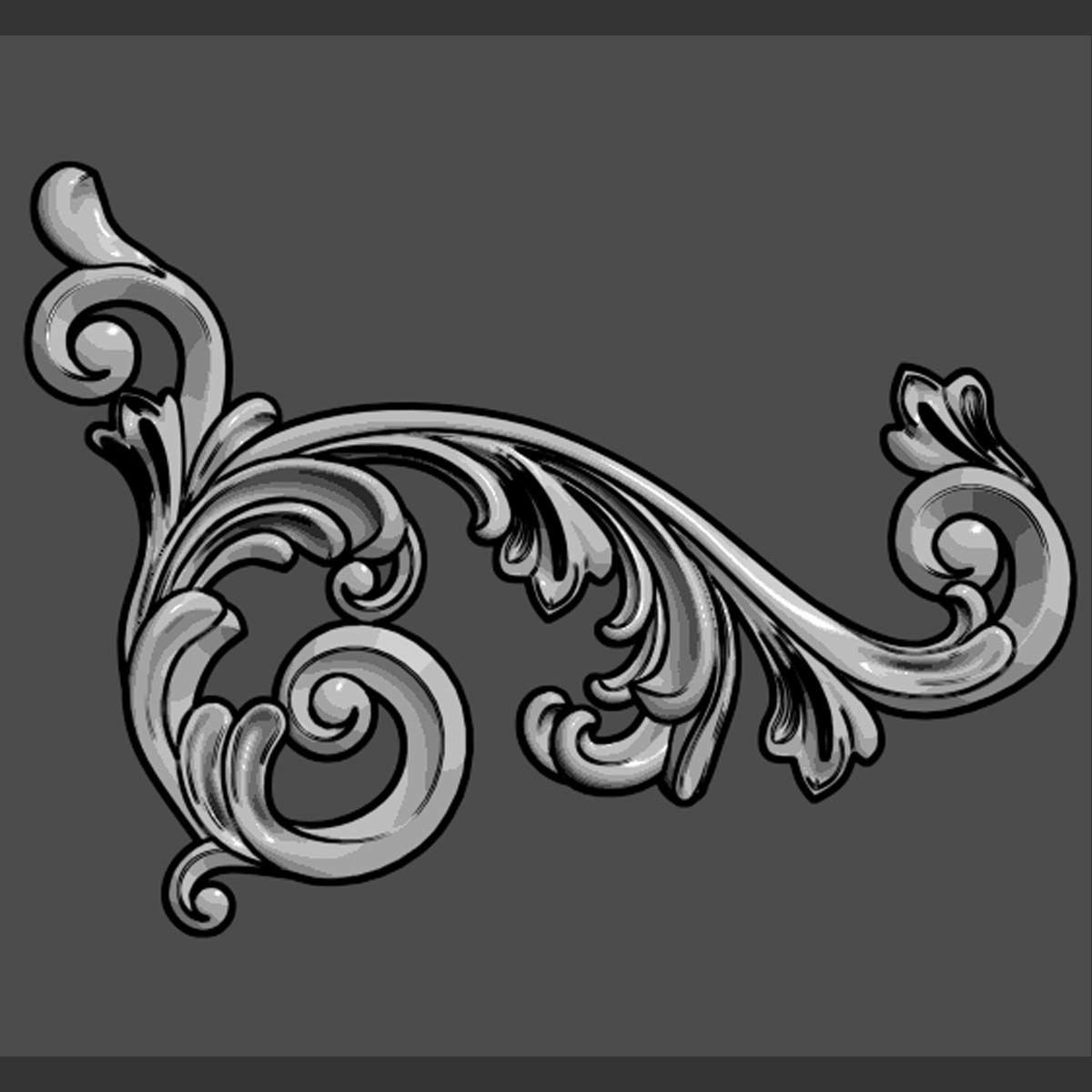 Trim Ornament 37 3D model_12