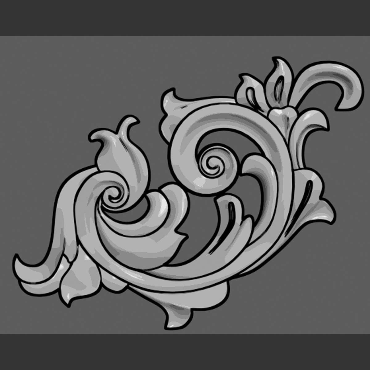 Trim Ornament 37 3D model_7