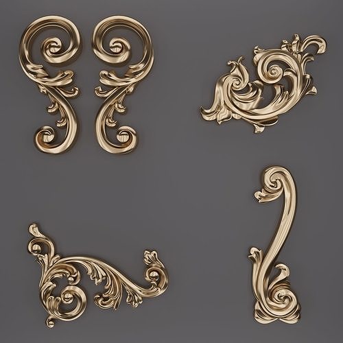 Trim Ornament 37 3D model