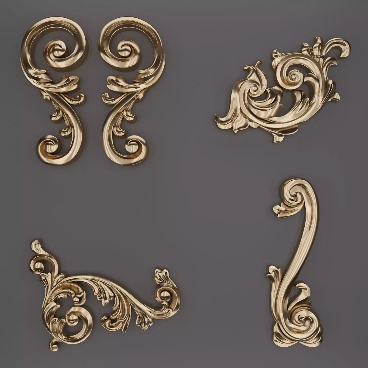 Trim Ornament 37 3D model_0