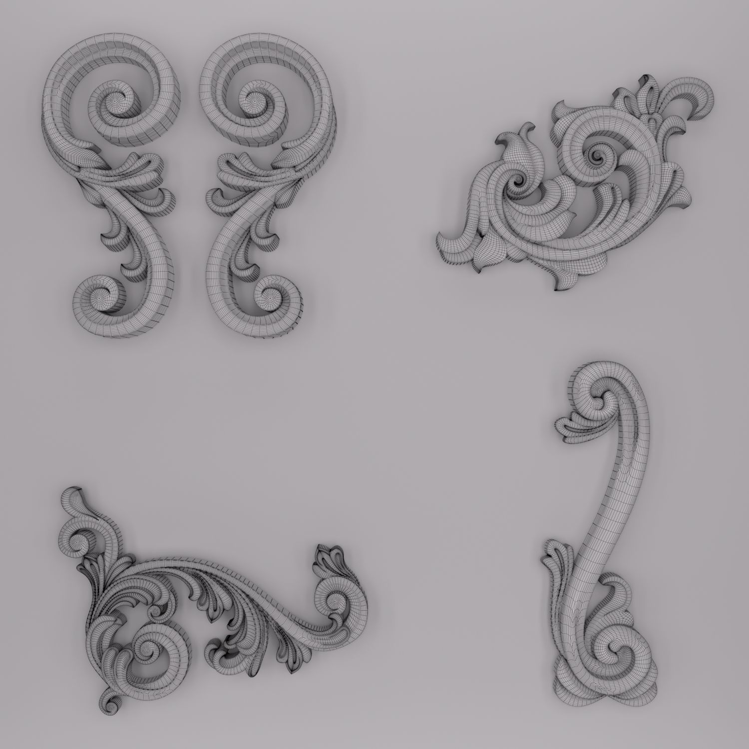 Trim Ornament 37 3D model_1