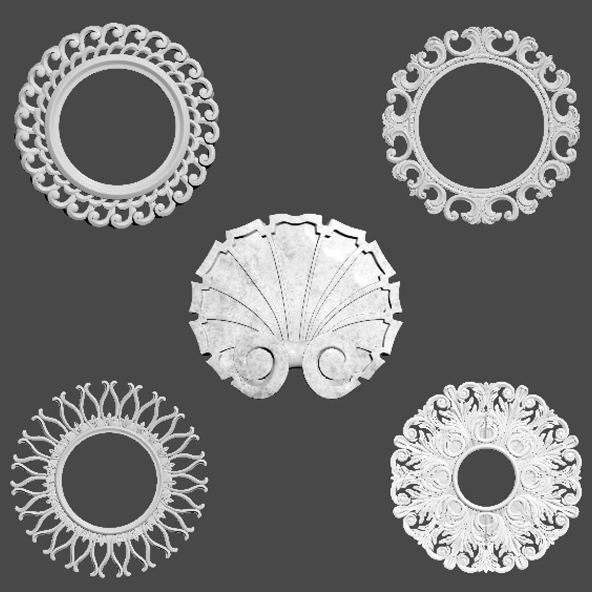 Trim Ornament 38 3D model_4