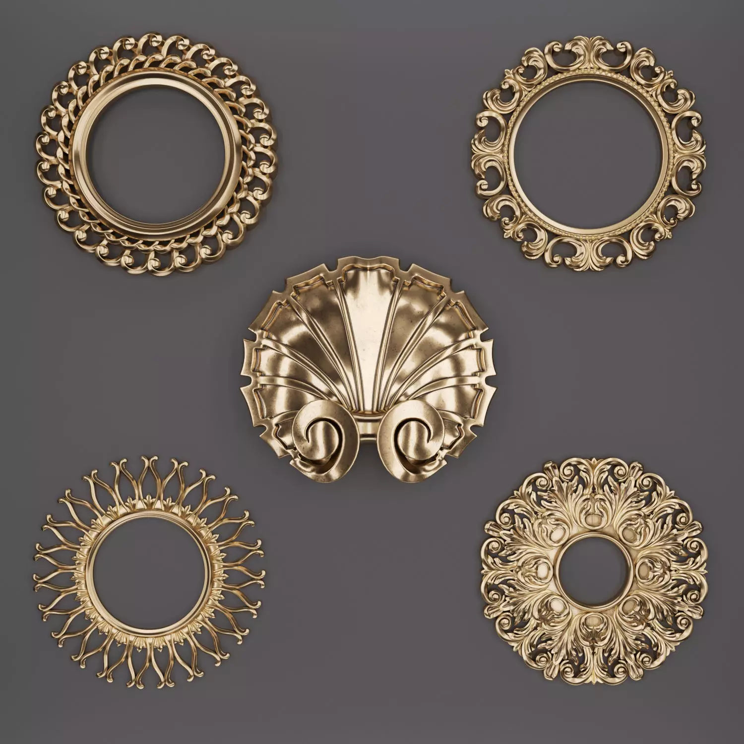 Trim Ornament 38 3D model_0