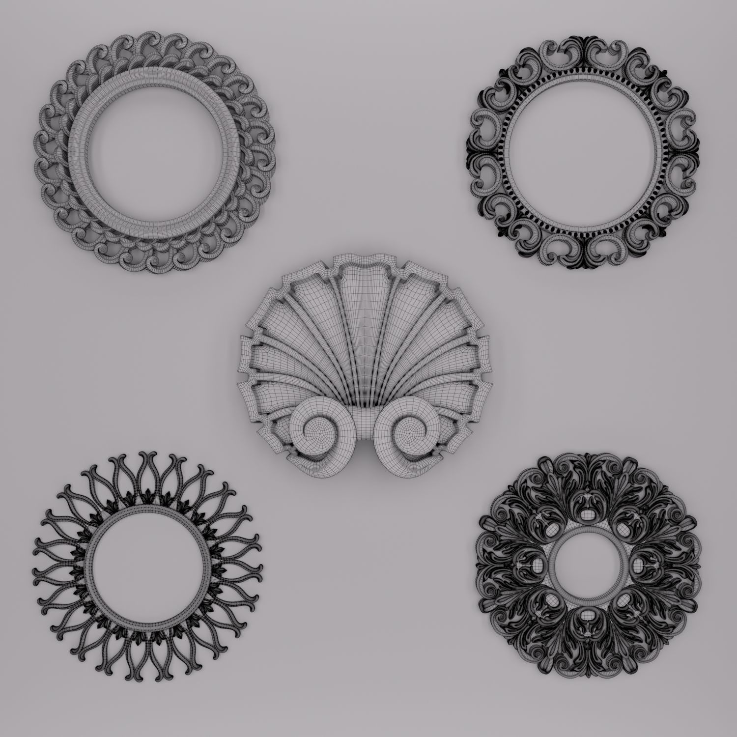 Trim Ornament 38 3D model_1