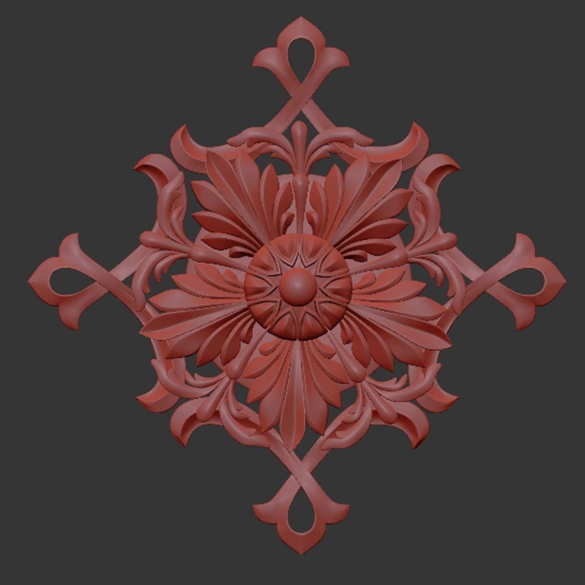 Trim Ornament 39 3D model_9
