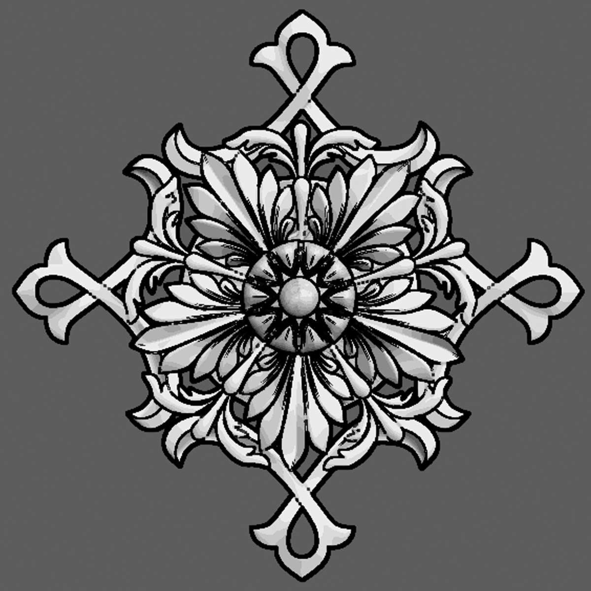 Trim Ornament 39 3D model_13