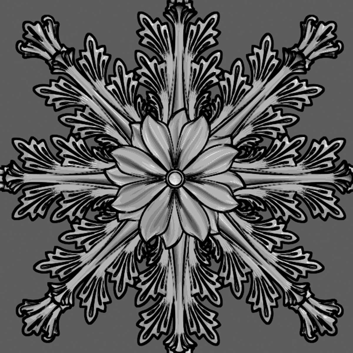 Trim Ornament 39 3D model_15