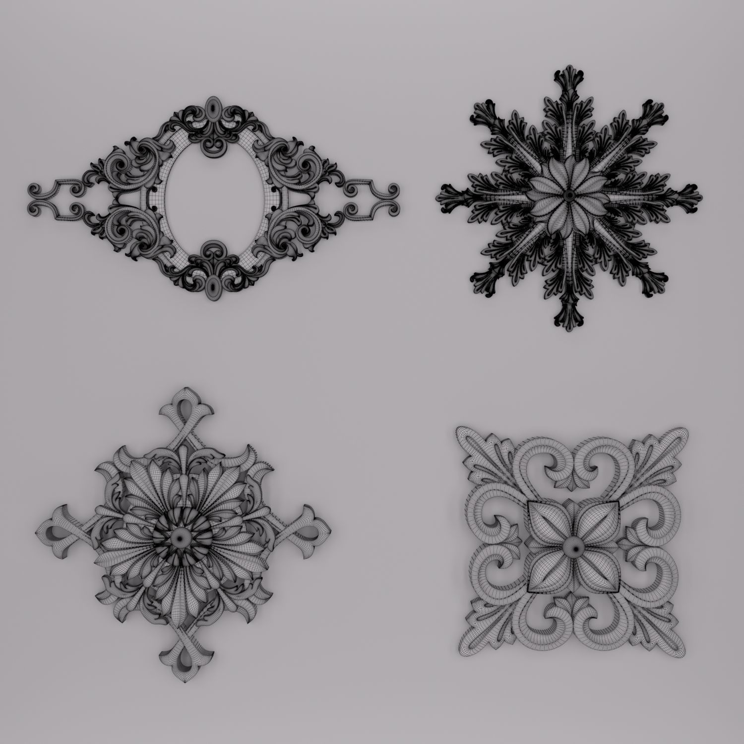 Trim Ornament 39 3D model_1