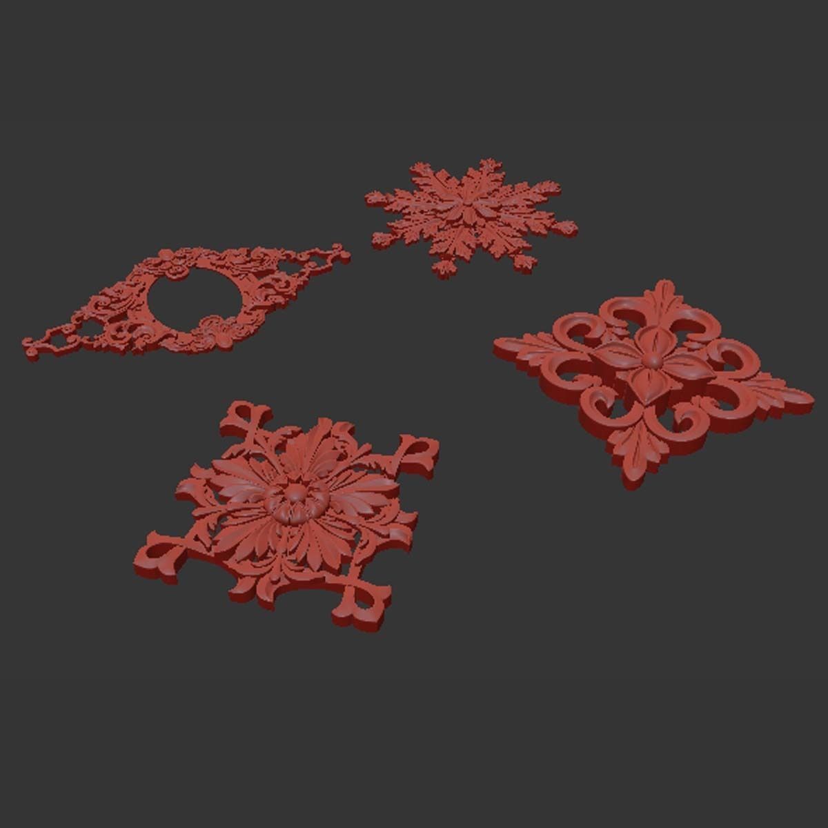 Trim Ornament 39 3D model_4