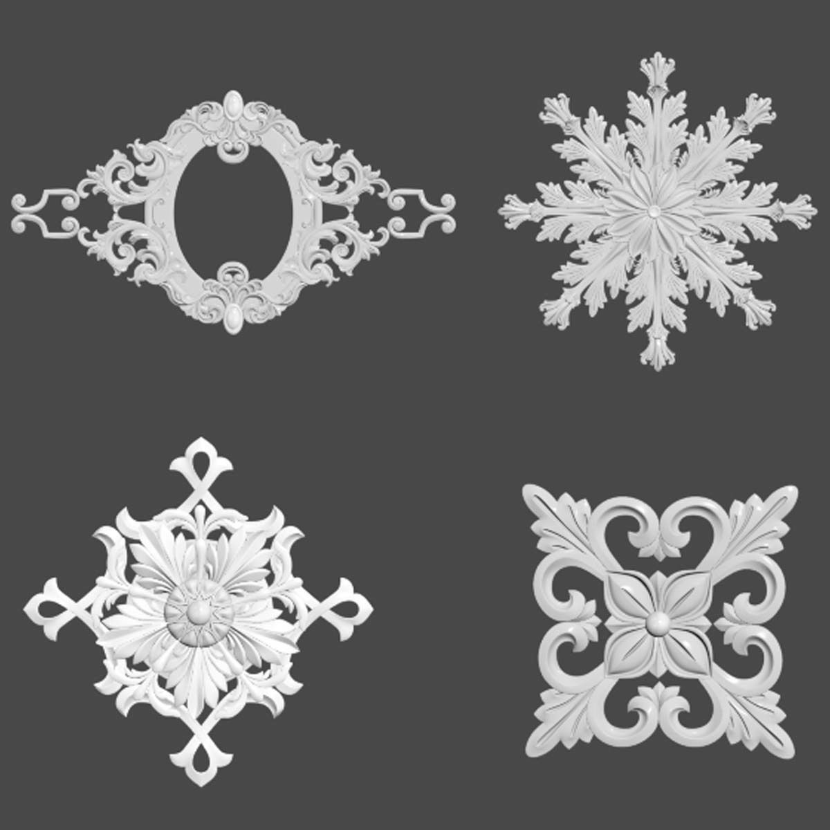 Trim Ornament 39 3D model_6
