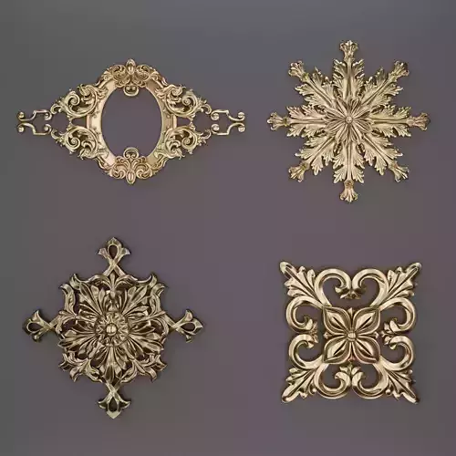 Trim Ornament 39 3D model