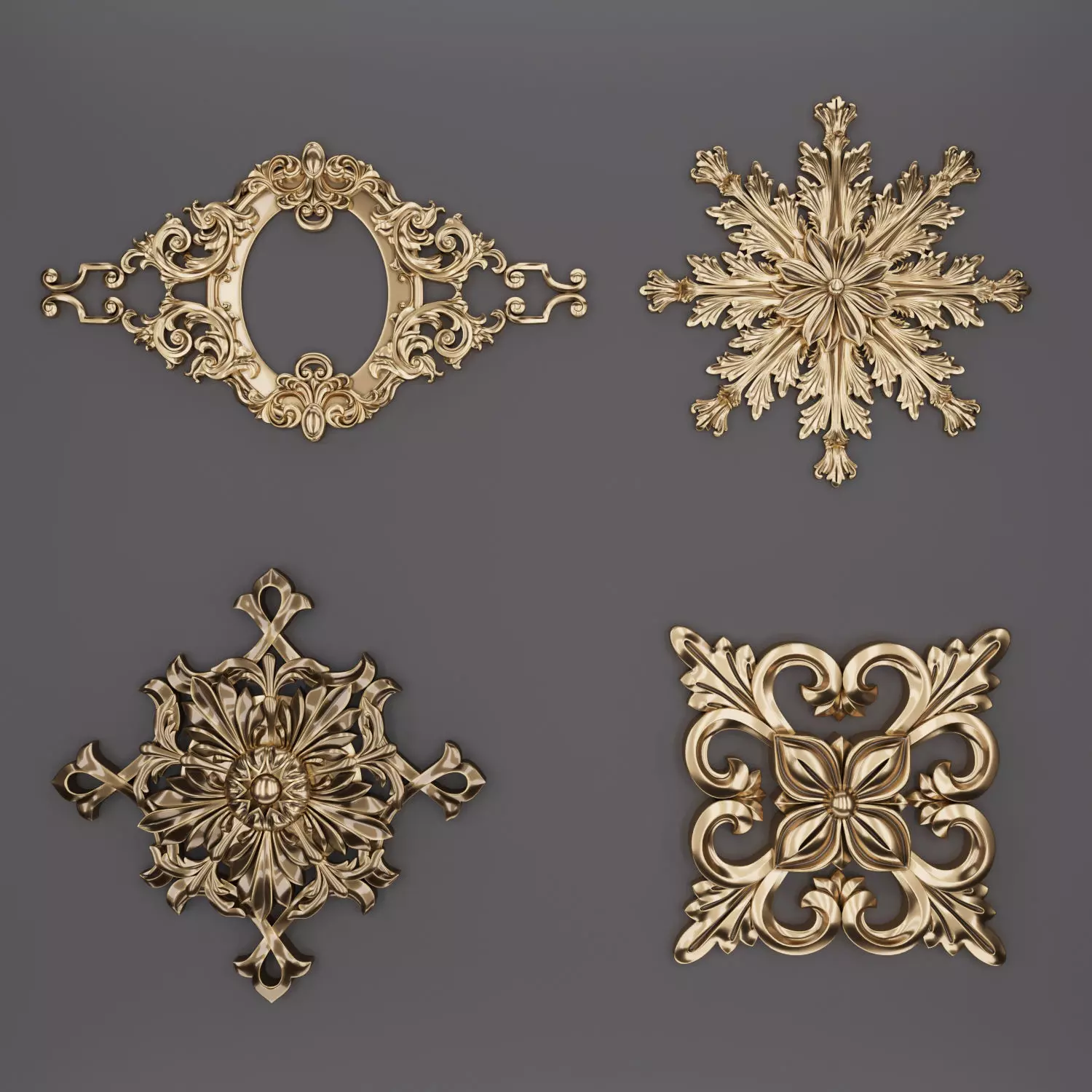 Trim Ornament 39 3D model_0