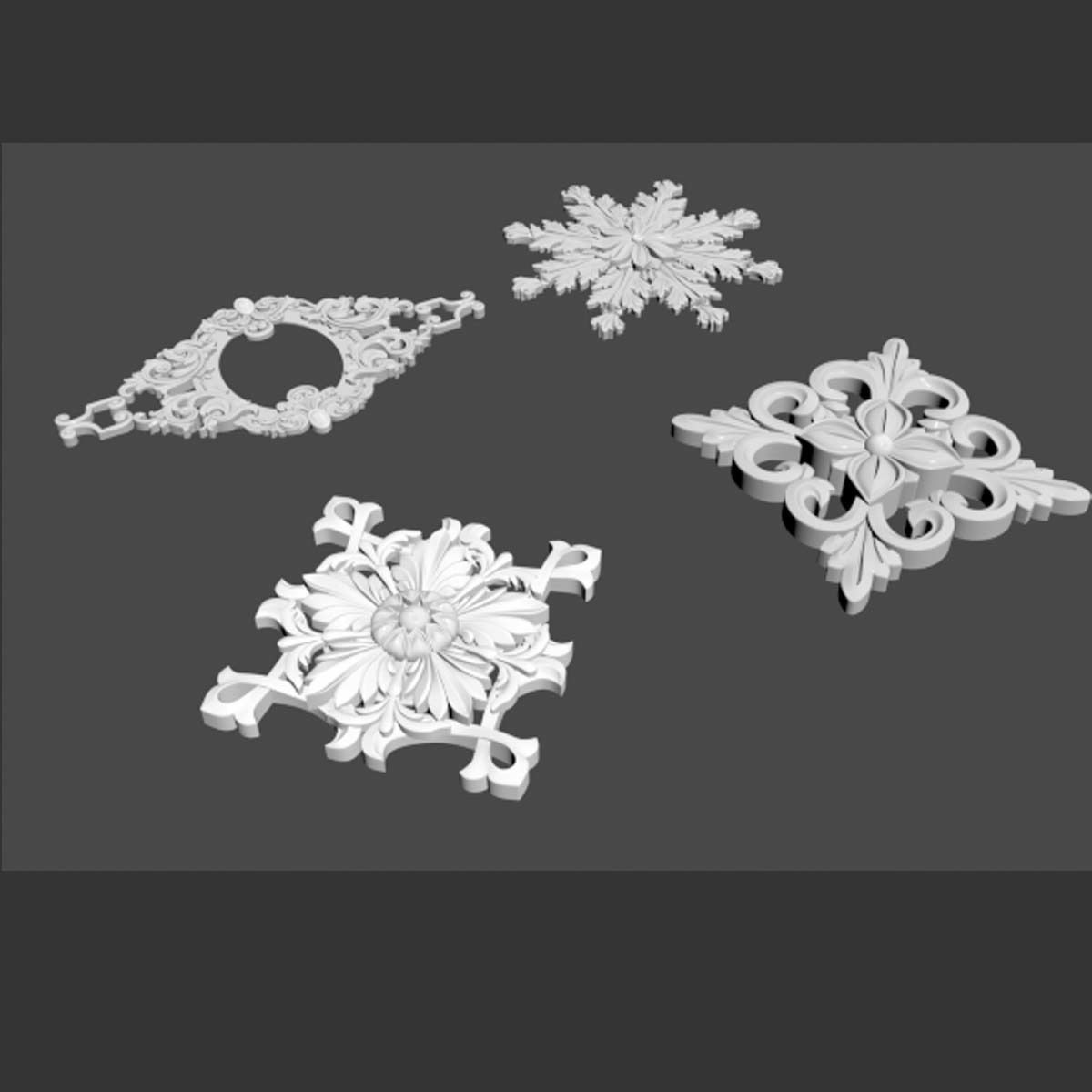 Trim Ornament 39 3D model_2