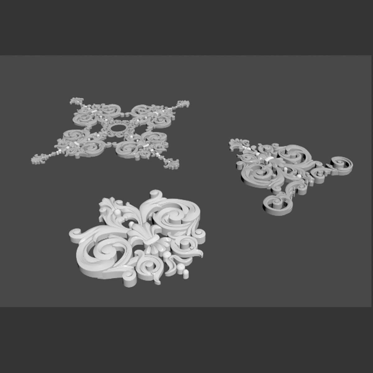 Trim Ornament 40 3D model_2