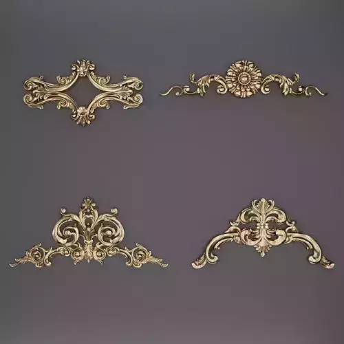 Trim Ornament 40 3D model