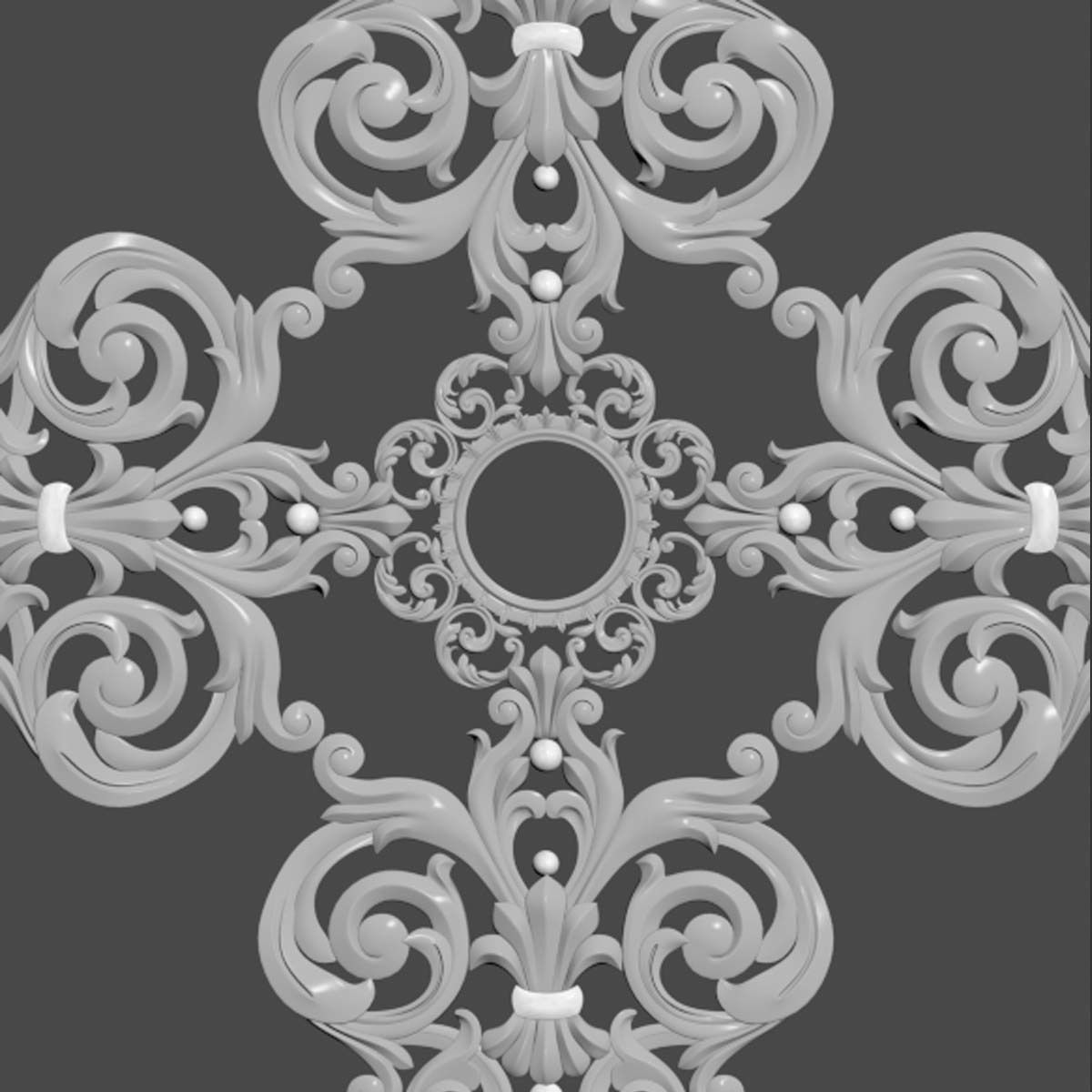 Trim Ornament 40 3D model_9
