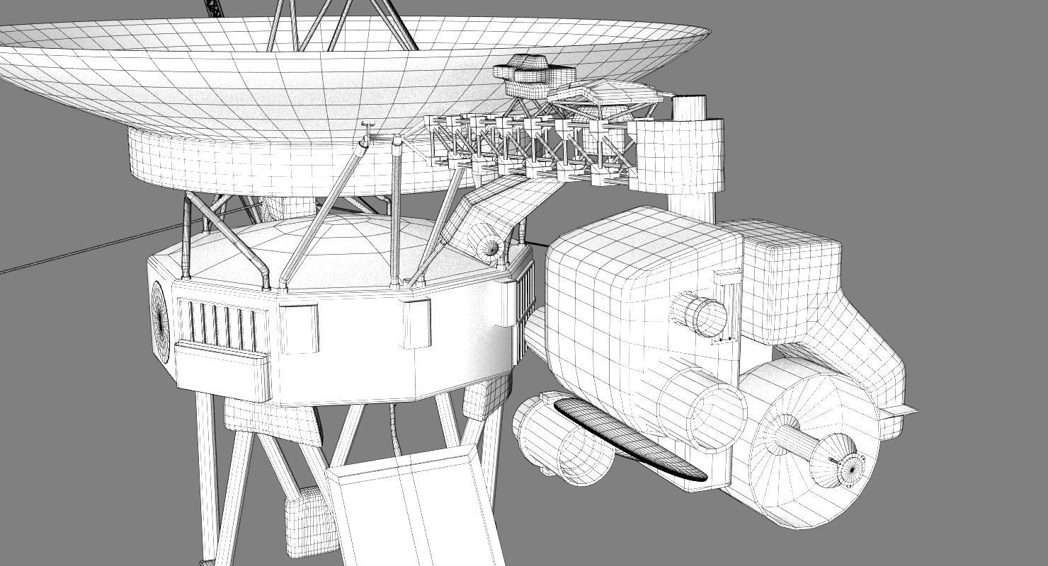 Voyager Probe 3D model_25