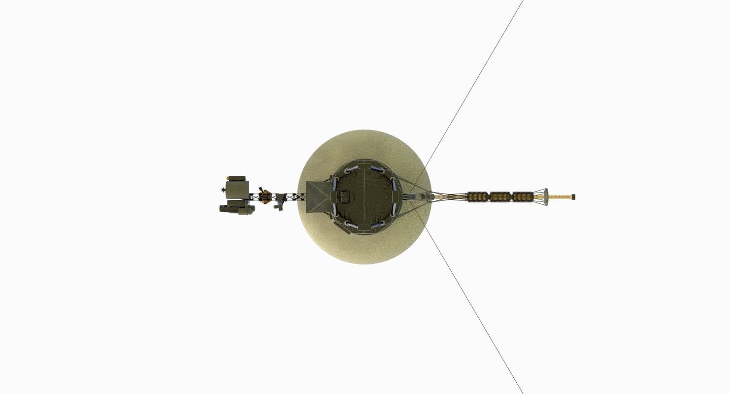 Voyager Probe 3D model_12