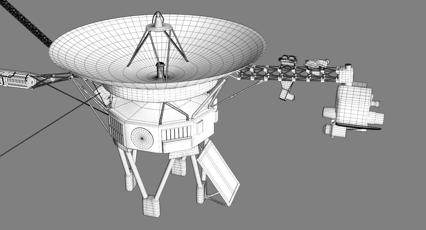 Voyager Probe 3D model_22