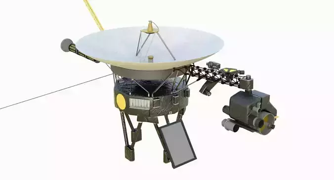 Voyager Probe 3D model