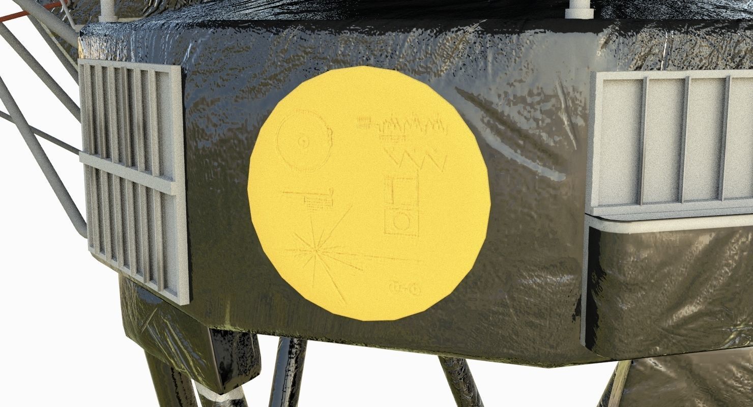 Voyager Probe 3D model_8