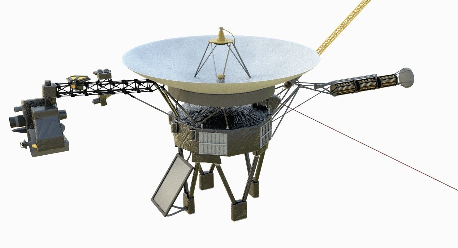 Voyager Probe 3D model_2