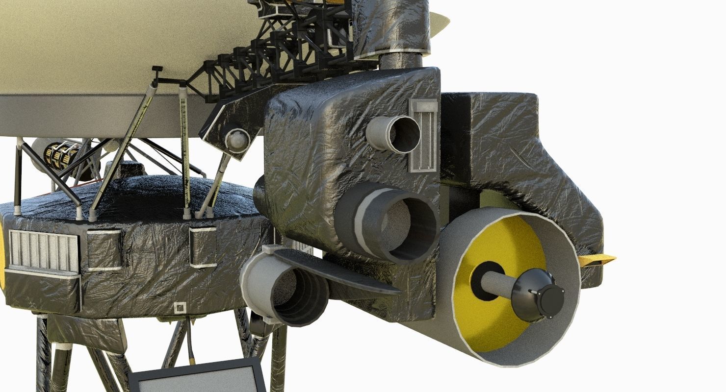 Voyager Probe 3D model_6
