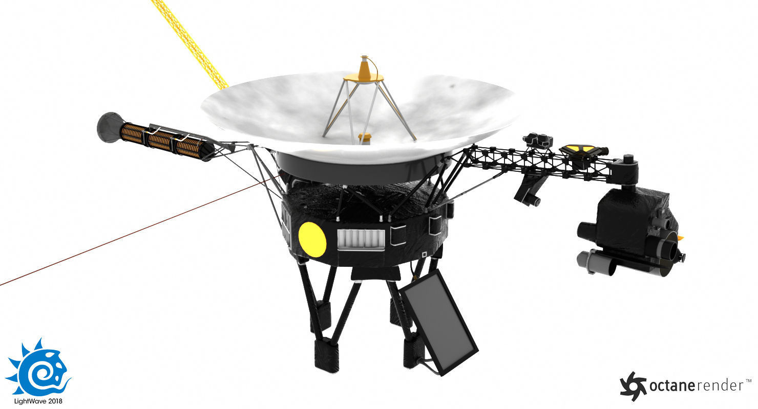 Voyager Probe 3D model_16