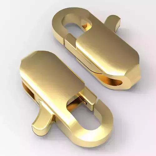 jewelry lock Carbine fastener 3