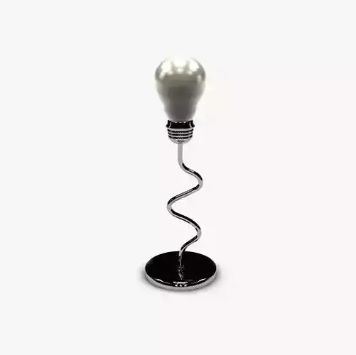 Light bulb lamp 3D model