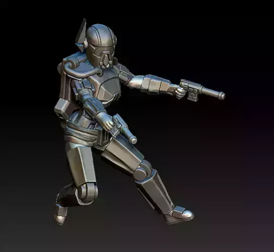 Ancient Bounty Hunter 3D print model
