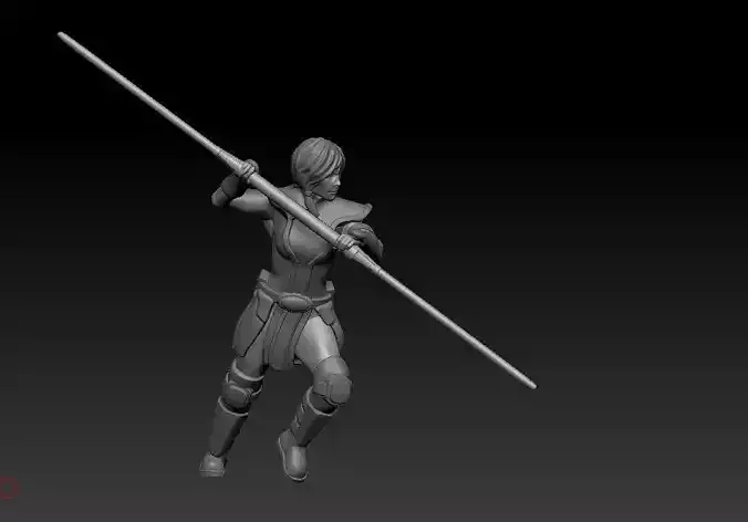 Ancient Female Grand Master 3D print model