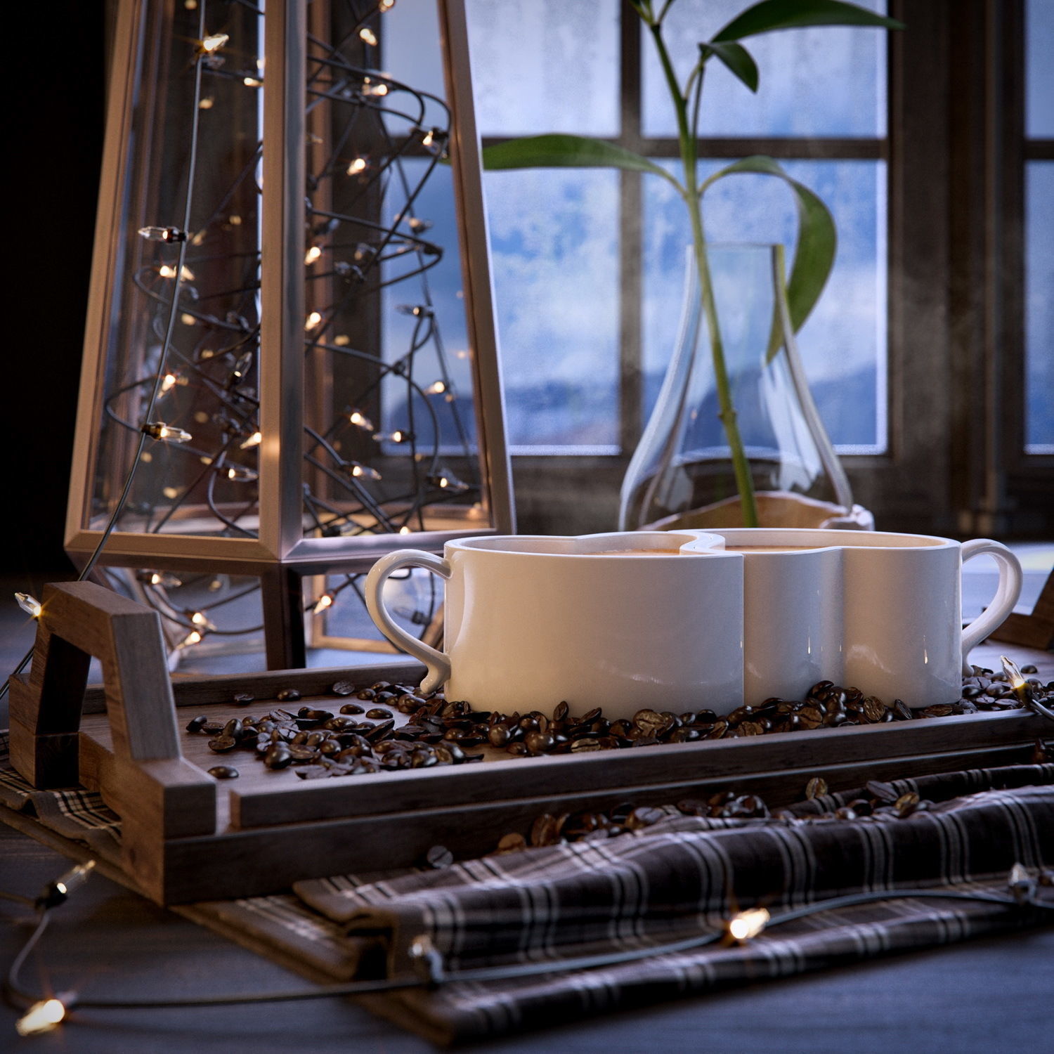 Decorative set 03 3D model_2