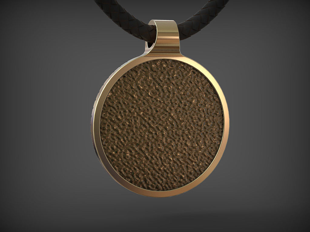 Pendant Tree with Star 3D print model_4