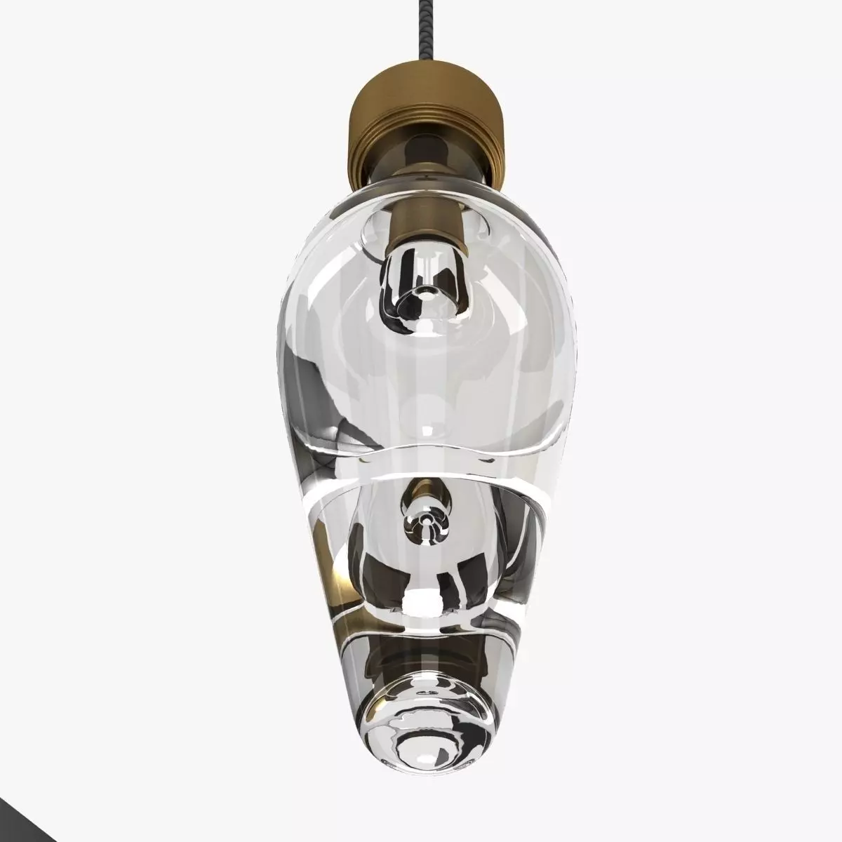 holly hunt amphora pendant 3D model_0