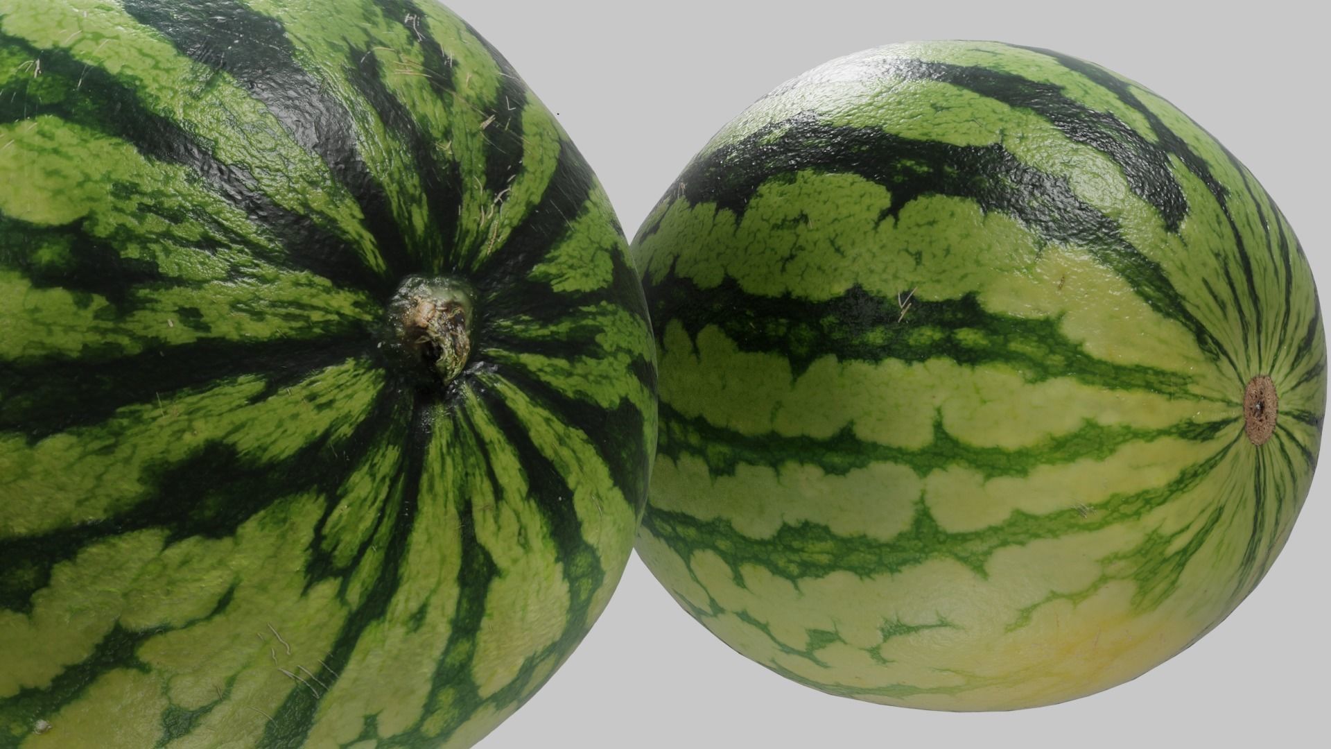 Ultra realistic Watermelon Scan 8k HD Low-poly 3D model_2