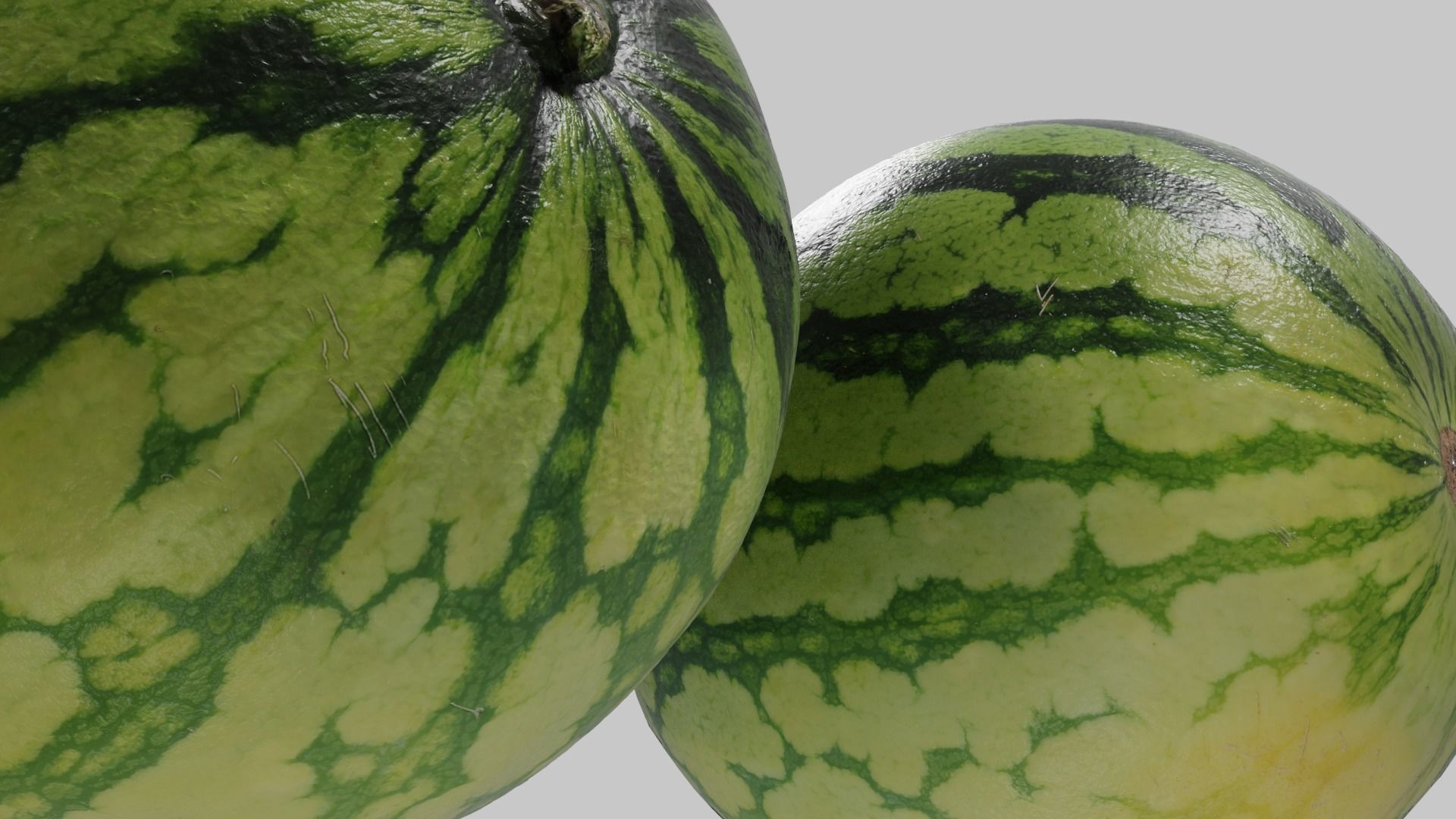 Ultra realistic Watermelon Scan 8k HD Low-poly 3D model_7