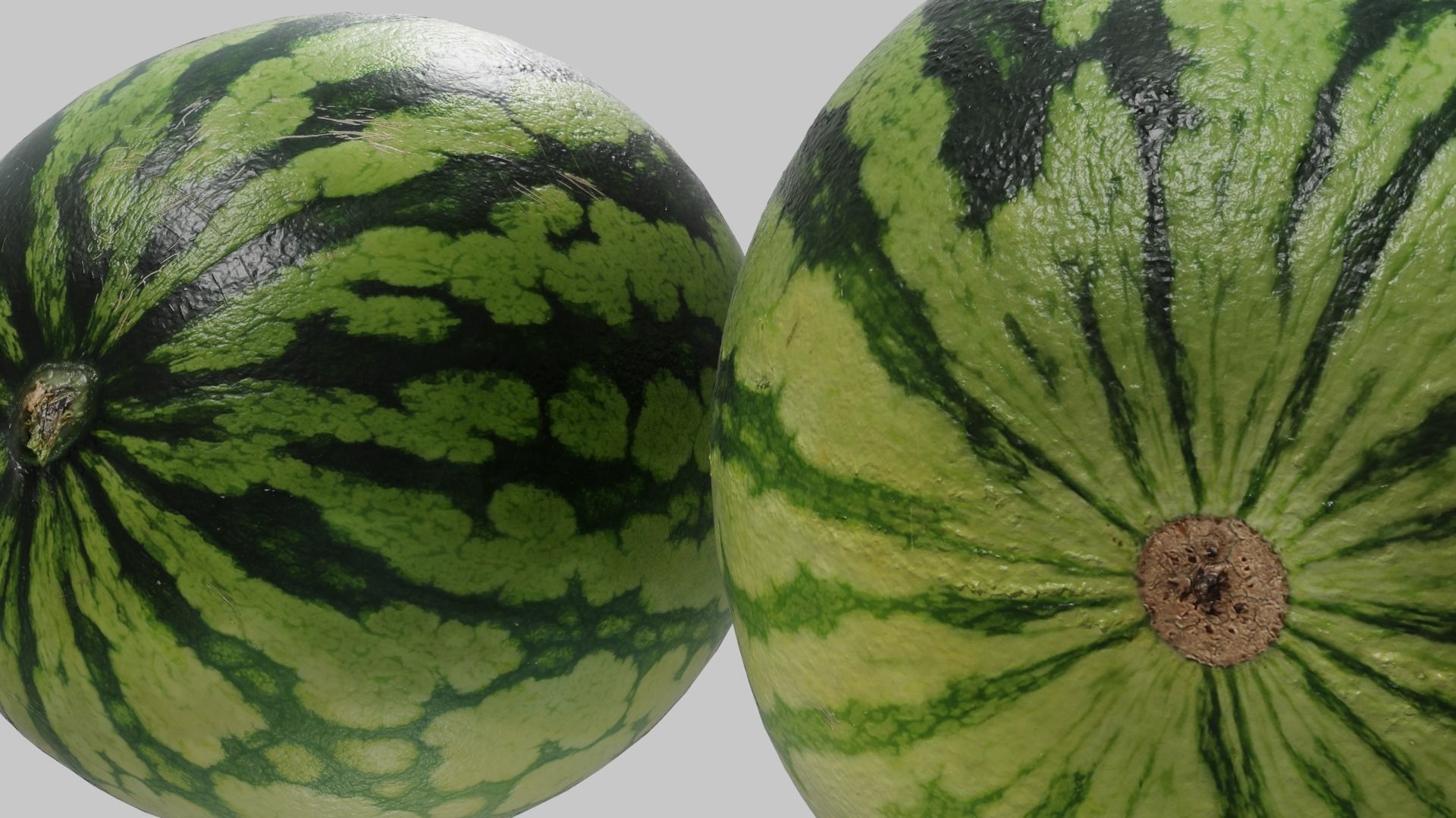 Ultra realistic Watermelon Scan 8k HD Low-poly 3D model_4