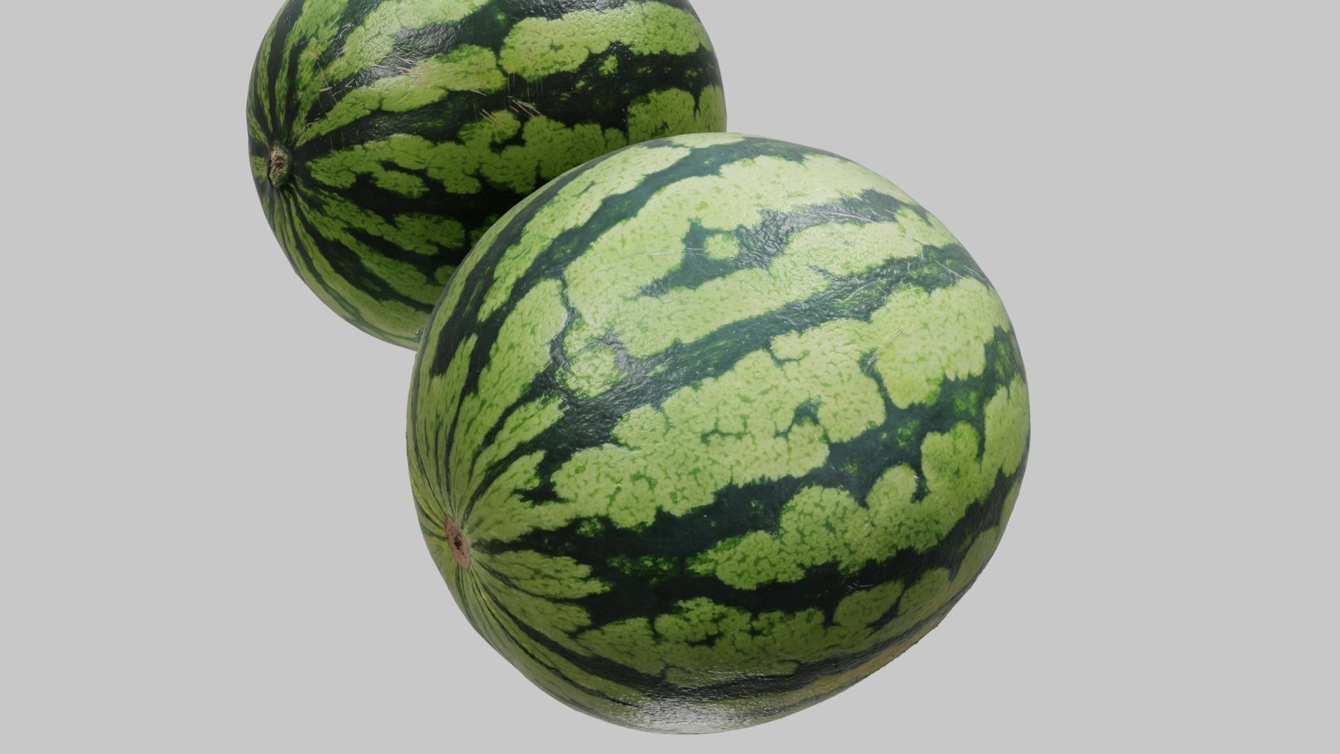 Ultra realistic Watermelon Scan 8k HD Low-poly 3D model_3
