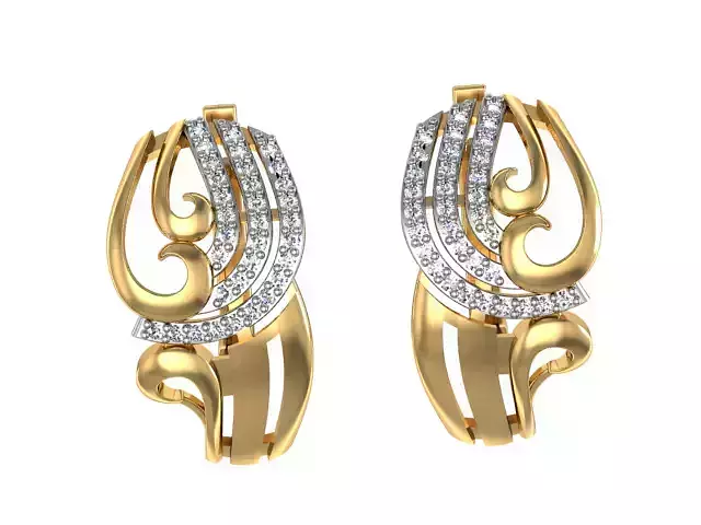 Earrings Ornate set