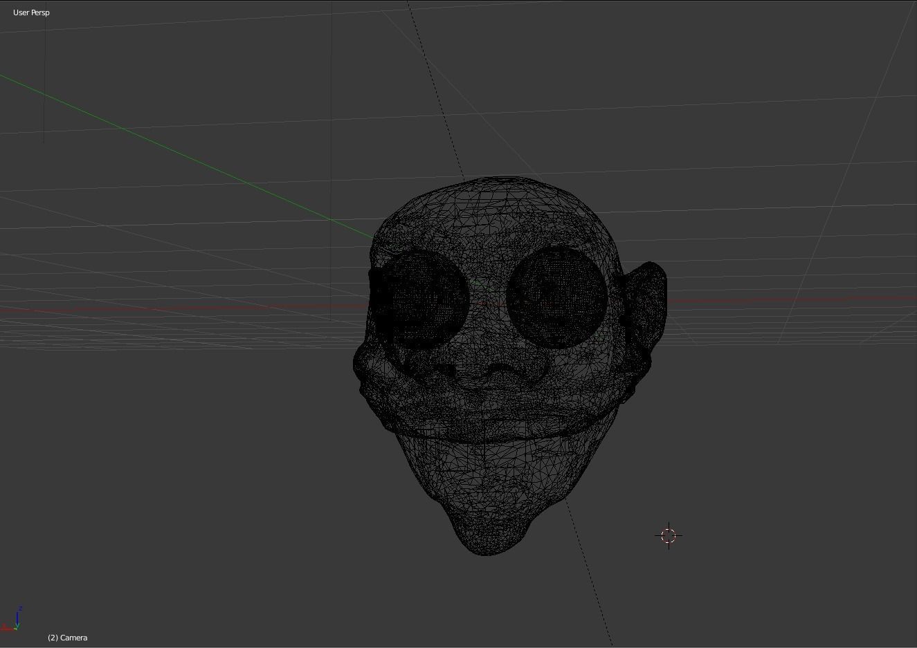 Comic Head for 3D Print 3D print model_3