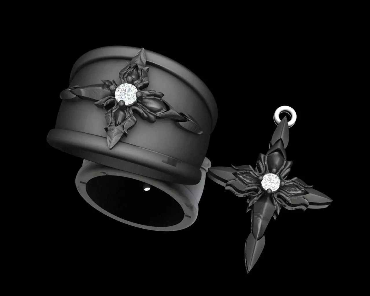 Dark Cross 3D print model 3D print model_0