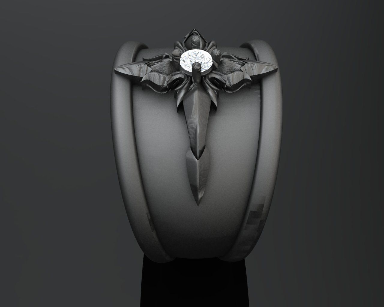 Dark Cross 3D print model 3D print model_15