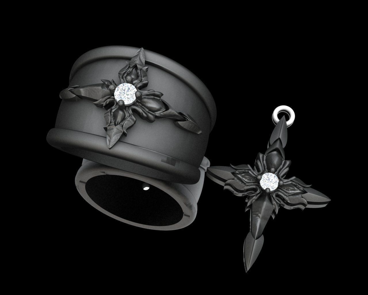 Dark Cross 3D print model 3D print model_13