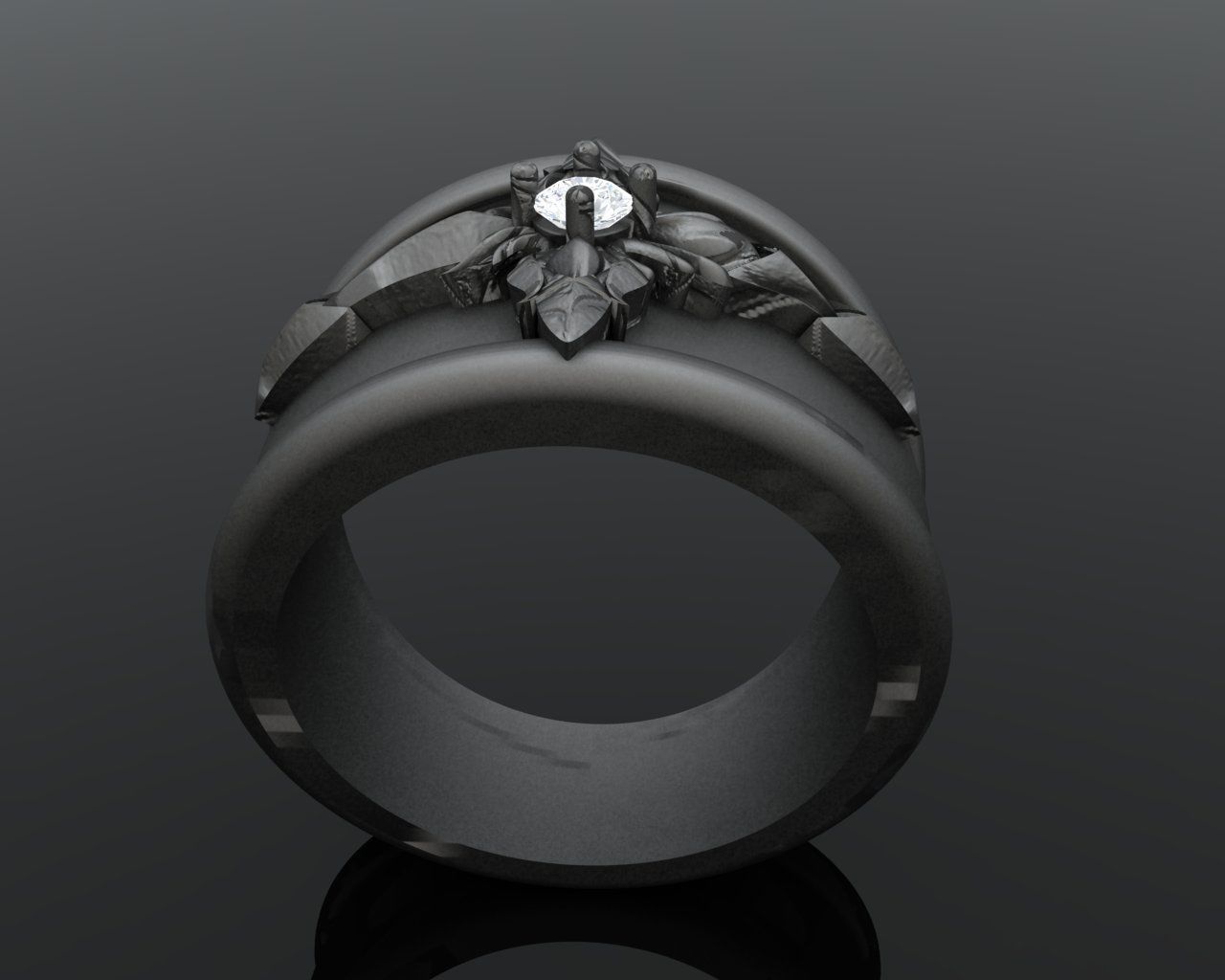 Dark Cross 3D print model 3D print model_12