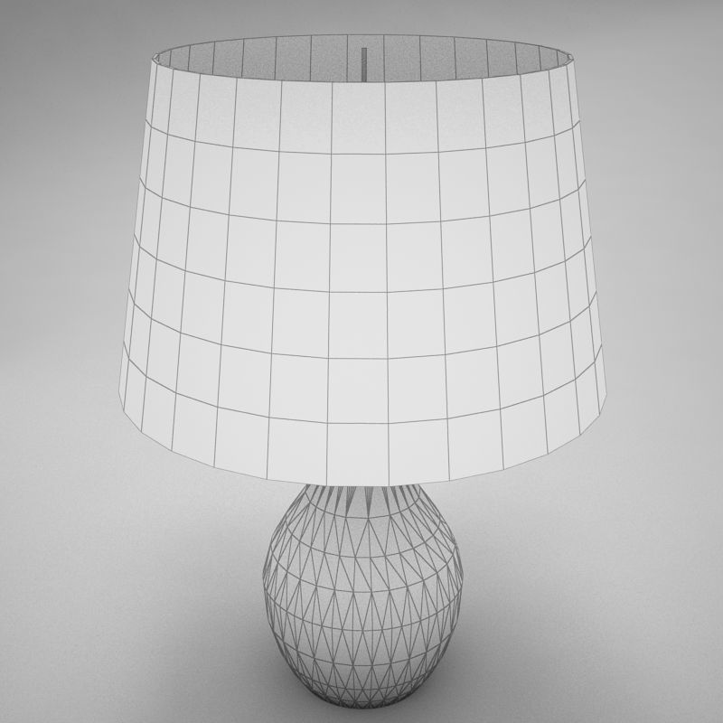 Lamp 04 Low-poly 3D model_7