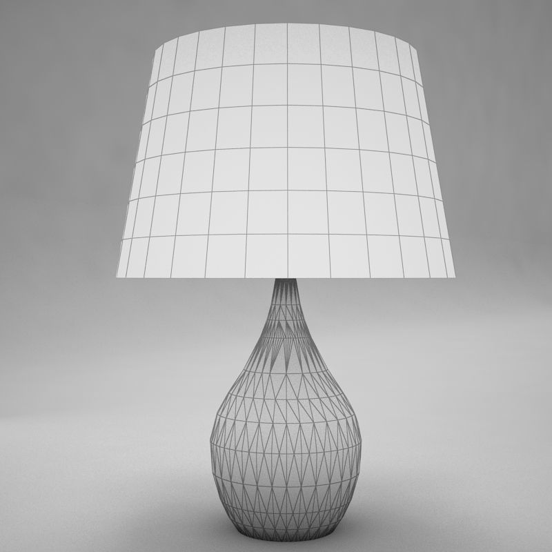Lamp 04 Low-poly 3D model_11