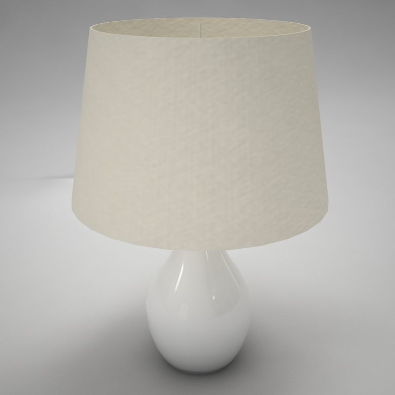 Lamp 04 Low-poly 3D model_2
