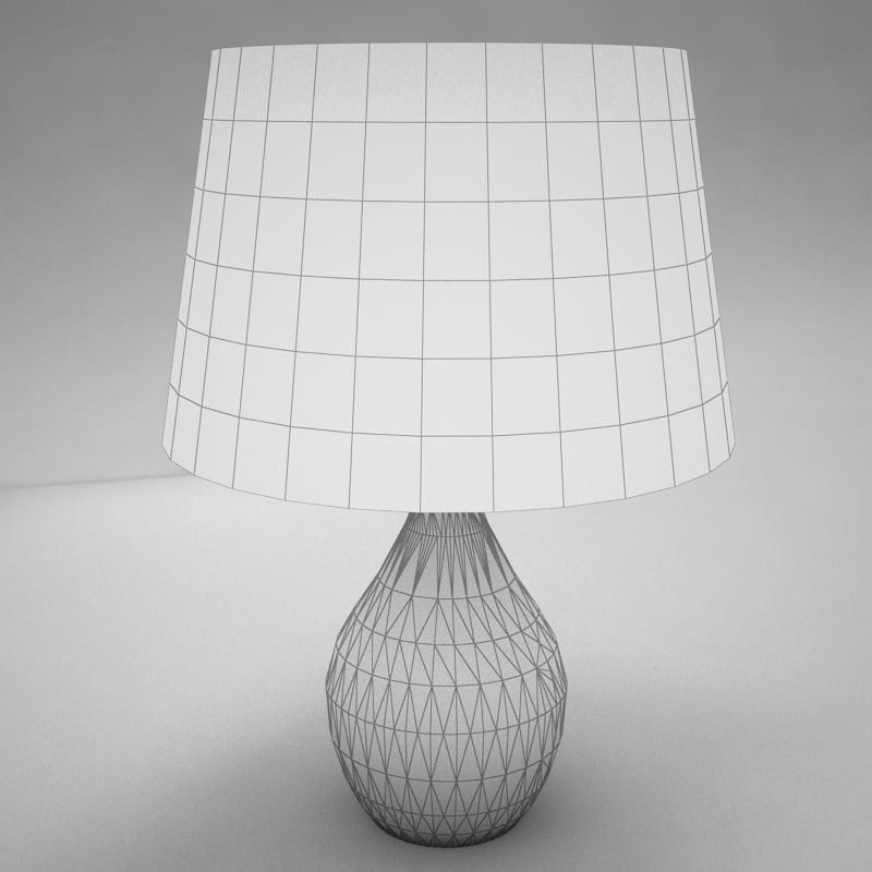 Lamp 04 Low-poly 3D model_9